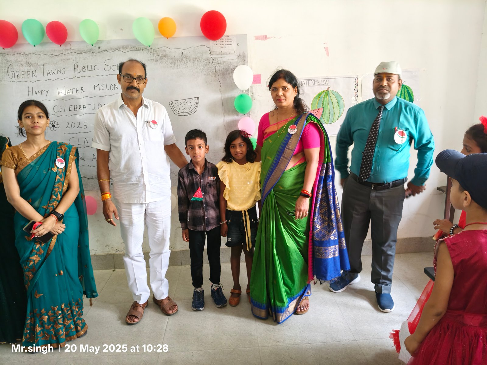 A red placeholder box