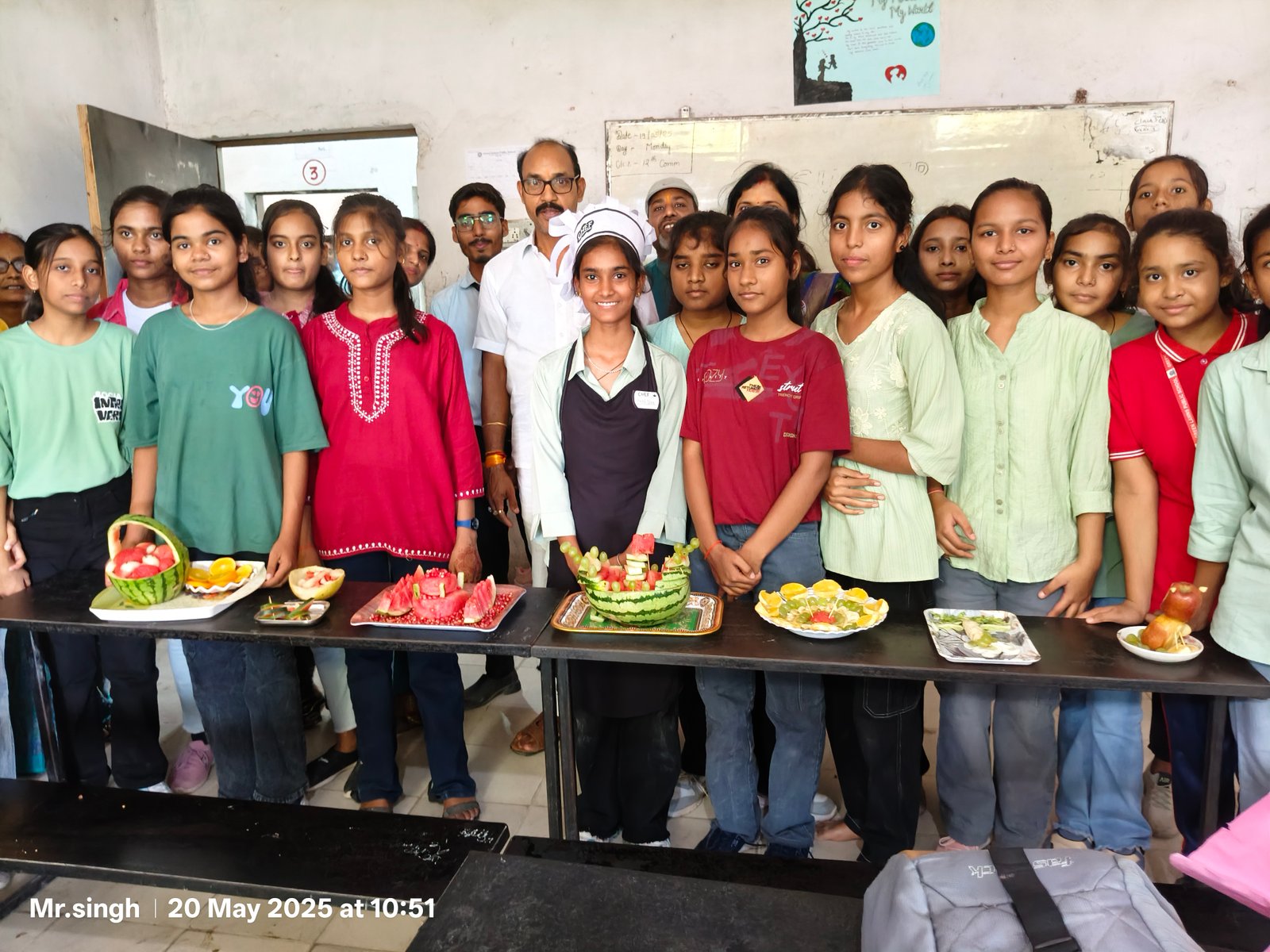 A green placeholder box